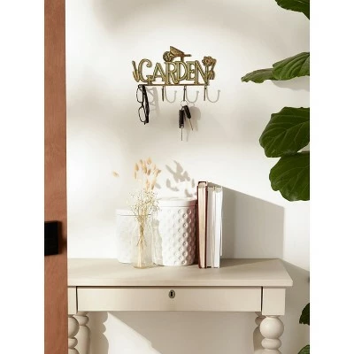 Zingz & Thingz Zingz & Thingz 2.13" Indoor/Outdoor Garden Wall Hook Cast Iron Plant Stand Brown 6 Zingz & Thingz Zingz & Thingz 2.13" Indoor/Outdoor Garden Wall Hook Cast Iron Plant Stand Brown - Image 5