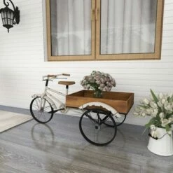 Olivia & May 24" Rustic Iron Bicycle Inspired Flower Cart Brown - Olivia & May 25 Olivia & May 24" Rustic Iron Bicycle Inspired Flower Cart Brown - Olivia & May -Cheap Planters Store unnamed file 1098