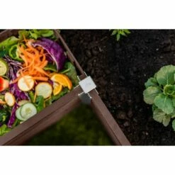 22" Vinyl Urbana Keyhole Raised Garden Bed Espresso - Vita 11 22" Vinyl Urbana Keyhole Raised Garden Bed Espresso - Vita -Cheap Planters Store unnamed file 11