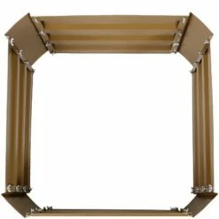 Sunnydaze Decor Sunnydaze Hot Dip Galvanized Steel Raised Garden Bed for Plants, Vegetables, and Flowers - 24" Square x 12" H - Brown 11 Sunnydaze Decor Sunnydaze Hot Dip Galvanized Steel Raised Garden Bed for Plants, Vegetables, and Flowers - 24" Square x 12" H - Brown -Cheap Planters Store unnamed file 110