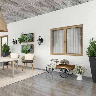 Olivia & May 24" Rustic Iron Bicycle Inspired Flower Cart Brown - Olivia & May 16 Olivia & May 24" Rustic Iron Bicycle Inspired Flower Cart Brown - Olivia & May - Image 14