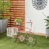 Olivia & May Large Rectangular Metal Bicycle Planter Red - Olivia & May 1 Olivia & May Large Rectangular Metal Bicycle Planter Red - Olivia & May -Cheap Planters Store unnamed file 1120