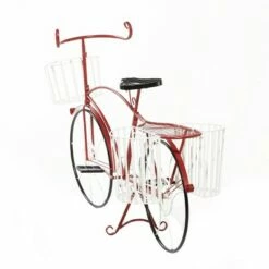 Olivia & May Large Rectangular Metal Bicycle Planter Red - Olivia & May -Cheap Planters Store unnamed file 1122