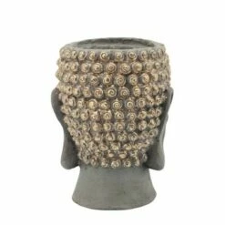 Sagebrook Home Buddha Head Resin Planter Gray -Cheap Planters Store unnamed file 1133