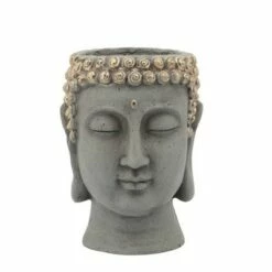 Sagebrook Home Buddha Head Resin Planter Gray -Cheap Planters Store unnamed file 1134