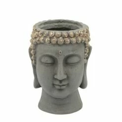 Sagebrook Home Buddha Head Resin Planter Gray -Cheap Planters Store unnamed file 1135