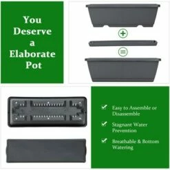 Costway 4 FT Vertical Raised Garden Bed 5-Tier Planter Box for Patio Balcony Flower Herb 16 Costway 4 FT Vertical Raised Garden Bed 5-Tier Planter Box for Patio Balcony Flower Herb -Cheap Planters Store unnamed file 116