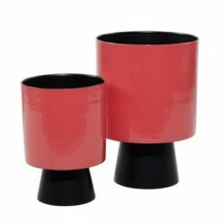 Modern Metal Planter - Olivia & May Red -Cheap Planters Store unnamed file 1169