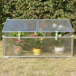 Gardenised Mini Greenhouse Flower Box, Plant Protector Garden Pot -Cheap Planters Store unnamed file 1209