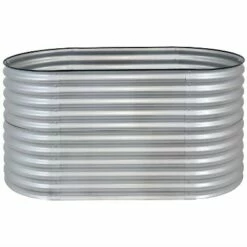 Sunnydaze Decor Sunnydaze Large Oval Steel Raised Garden Bed - Stand-Up Height - 62.5" W x 32" H - Silver 11 Sunnydaze Decor Sunnydaze Large Oval Steel Raised Garden Bed - Stand-Up Height - 62.5" W x 32" H - Silver -Cheap Planters Store unnamed file 124