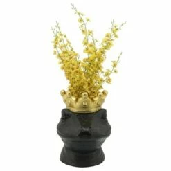 Sagebrook Home 16" Gecko with Crown Resin Planter White -Cheap Planters Store unnamed file 1261