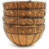 Juvale 4 Pack Hanging Planters Basket with Coco Coir Liner, Flower Pots for Garden Wedding Home Décor, 13 x 7 x 7" -Cheap Planters Store unnamed file 1283