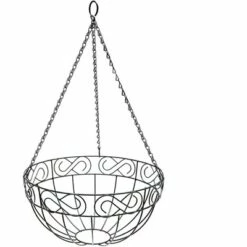 Juvale 4 Pack Hanging Planters Basket with Coco Coir Liner, Flower Pots for Garden Wedding Home Décor, 13 x 7 x 7" -Cheap Planters Store unnamed file 1286