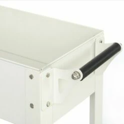 Gardenised Mobile Planter Raised Garden Bed Rectangular Flower Cart with Shelf -Cheap Planters Store unnamed file 1305