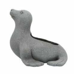 Sagebrook Home 16.5" Sea Lion Resin Planter Gray -Cheap Planters Store unnamed file 1311