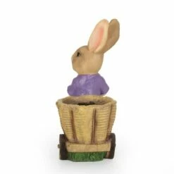 Biddle Outdoor Decorative Rabbit Planter Brown/Blue - Christopher Knight Home -Cheap Planters Store unnamed file 1433