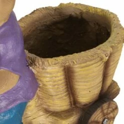 Biddle Outdoor Decorative Rabbit Planter Brown/Blue - Christopher Knight Home -Cheap Planters Store unnamed file 1436