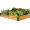 Cedar 4' x 8' Raised Garden Bed With 4 Aluminum Corners - Gardener's Supply Company -Cheap Planters Store unnamed file 144
