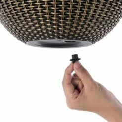 Gardenised 10" Self Watering Bronze Hanging Basket Flower Planter -Cheap Planters Store unnamed file 1444