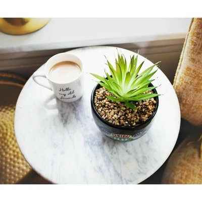 Silver Buffalo Friends Central Perk Logo Large 7.75 x 4.75 Inch Ceramic Planter 5 Silver Buffalo Friends Central Perk Logo Large 7.75 x 4.75 Inch Ceramic Planter - Image 3