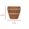 Natural Terracotta and Woven Rattan Planter - Foreside Home & Garden 1 Natural Terracotta and Woven Rattan Planter - Foreside Home & Garden -Cheap Planters Store unnamed file 1492
