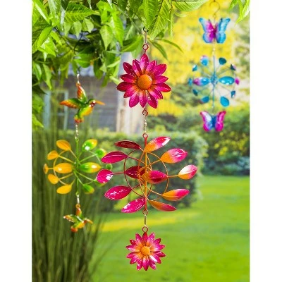 Evergreen Peacock Metal Teacup Planter 6 Evergreen Peacock Metal Teacup Planter - Image 4