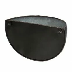 Evergreen Galvanized Metal Brass Solder Hanging Wall Pocket Planters, Set of 2 -Cheap Planters Store unnamed file 1530