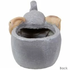 Sunnydaze Decor Sunnydaze Elsie the Elephant Planter Statue - Indoor/Outdoor Decorative Figurine - 8.5" -Cheap Planters Store unnamed file 1558