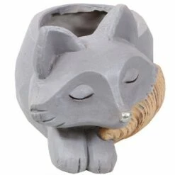 Sunnydaze Decor Sunnydaze Finley the Fox Planter Statue - Indoor/Indoor Decorative Figurine - 12" -Cheap Planters Store unnamed file 1574