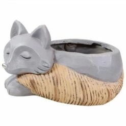 Sunnydaze Decor Sunnydaze Finley the Fox Planter Statue - Indoor/Indoor Decorative Figurine - 12" -Cheap Planters Store unnamed file 1575