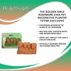 Joseph Enterprises, Inc The Golden Girls Rushmore Chia Pet Decorative Planter Toynk Exclusive -Cheap Planters Store unnamed file 1613