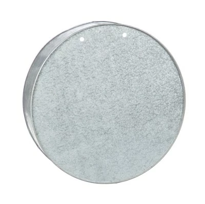 15" H Metal Planters - Evergreen 3 15" H Metal Planters - Evergreen