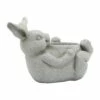Sagebrook Home 10" Resin Laying Bunny Planter Gray 1 Sagebrook Home 10" Resin Laying Bunny Planter Gray -Cheap Planters Store unnamed file 1669
