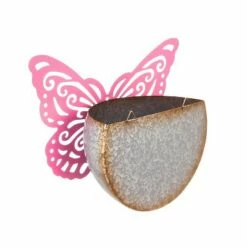 Evergreen Hanging Butterfly Planter, Purple