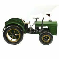 Direct International Home & Garden 10.25" Tractor Planter Green Pot Yard Decor Direct Designs International - Planters