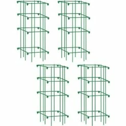 Lifetime Tomato Cages, Heavy Gauge Garden Plant Support, Set of 4, 32" H Installed, Easy Fold for Storage - Gardener's Supply Company 9 Lifetime Tomato Cages, Heavy Gauge Garden Plant Support, Set of 4, 32" H Installed, Easy Fold for Storage - Gardener's Supply Company -Cheap Planters Store unnamed file 1752