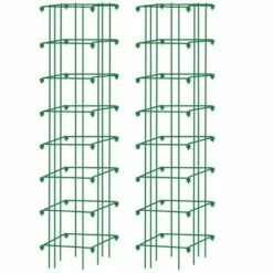 Square Heavy Gauge Extra Tall Easy Fold Tomato Cage, 14.25" x 14.25" x 65", Set of 2 - Gardener's Supply Company -Cheap Planters Store unnamed file 1757