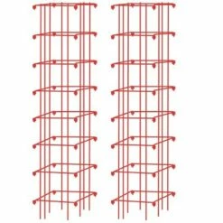 Square Heavy Gauge Extra Tall Easy Fold Tomato Cage, 14.25" x 14.25" x 65", Set of 2 - Gardener's Supply Company -Cheap Planters Store unnamed file 1758