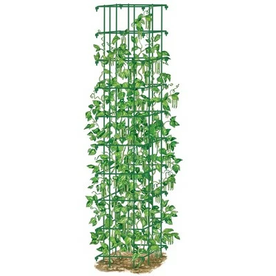Bean Tower Vegetable Support, Heavy Gauge Trellis 65" Tall - Gardener's Supply Company 3 Bean Tower Vegetable Support, Heavy Gauge Trellis 65" Tall - Gardener's Supply Company