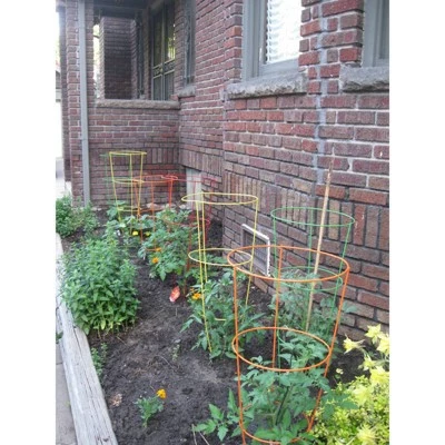 16"x54" Metal Heavy Duty Plant 5pk - Red - Glamos Wire 4 16"x54" Metal Heavy Duty Plant 5pk - Red - Glamos Wire - Image 2