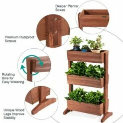 Costway 3-Tier Raised Garden Bed Vertical Freestanding Elevated Planter Patio Balcony 13 Costway 3-Tier Raised Garden Bed Vertical Freestanding Elevated Planter Patio Balcony -Cheap Planters Store unnamed file 183