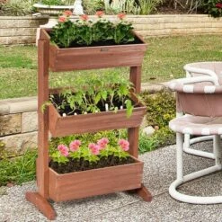 Costway 3-Tier Raised Garden Bed Vertical Freestanding Elevated Planter Patio Balcony 17 Costway 3-Tier Raised Garden Bed Vertical Freestanding Elevated Planter Patio Balcony -Cheap Planters Store unnamed file 187