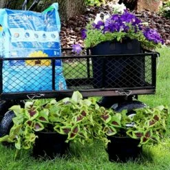 Sunnydaze Decor Sunnydaze 10-Gallon Garden Grow Bag with Handles Nonwoven Polypropylene Fabric, Black, 10pc