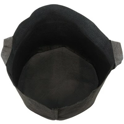 Sunnydaze Decor Sunnydaze 10-Gallon Garden Grow Bag with Handles Nonwoven Polypropylene Fabric, Black, 10pc 6 Sunnydaze Decor Sunnydaze 10-Gallon Garden Grow Bag with Handles Nonwoven Polypropylene Fabric, Black, 10pc - Image 4