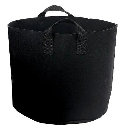 Sunnydaze Decor Sunnydaze 3-Gallon Garden Grow Bag with Handles Non-Woven Polypropylene Fabric, Black, 5pc 8 Sunnydaze Decor Sunnydaze 3-Gallon Garden Grow Bag with Handles Non-Woven Polypropylene Fabric, Black, 5pc - Image 6