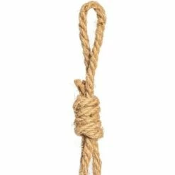 Farmlyn Creek Rope Hanging Planter, Woven Ceiling Plant Basket Hanger, 8 x 8 x 6" -Cheap Planters Store unnamed file 1923