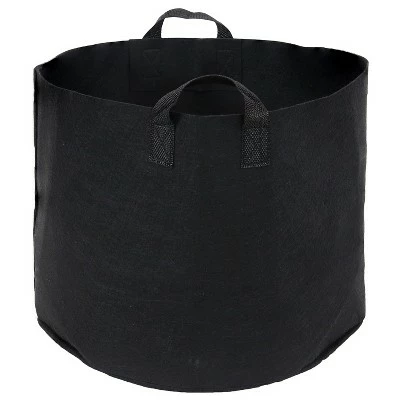 Sunnydaze Decor Sunnydaze 10-Gallon Garden Grow Bag with Handles Non-Woven Polypropylene Fabric, Black 8 Sunnydaze Decor Sunnydaze 10-Gallon Garden Grow Bag with Handles Non-Woven Polypropylene Fabric, Black - Image 6