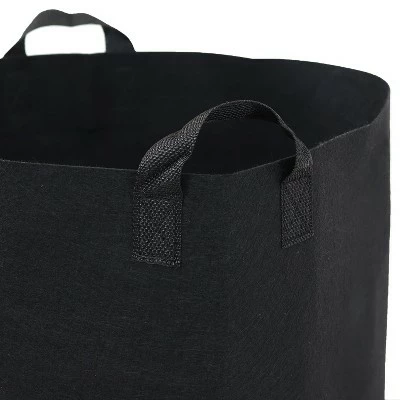 Sunnydaze Decor Sunnydaze 1 Gallon Garden Grow Bag with Handles Non-Woven Polypropylene Fabric, Black, 10pc 4 Sunnydaze Decor Sunnydaze 1 Gallon Garden Grow Bag with Handles Non-Woven Polypropylene Fabric, Black, 10pc - Image 2