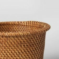 9.8" Rattan Planter with Plastic Tray inside Brown - Threshold™ -Cheap Planters Store unnamed file 2051