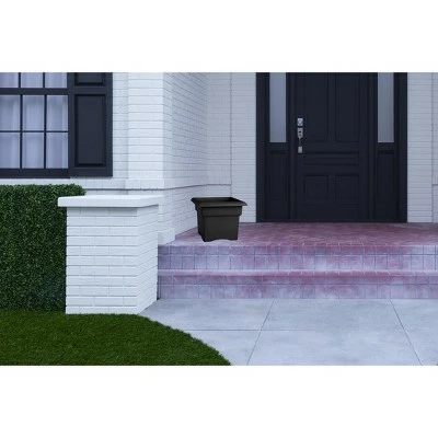 Square Veranda Deck Box Planter - Bloem White 8 Square Veranda Deck Box Planter - Bloem White - Image 6